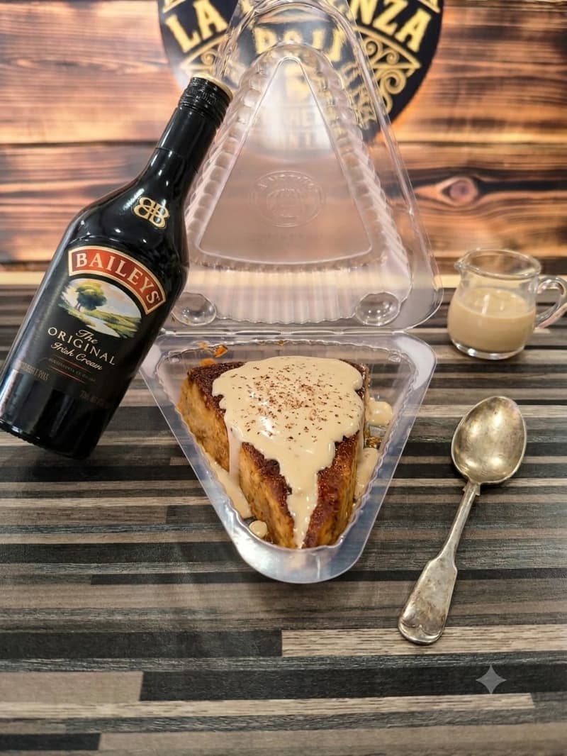 flan con baileys